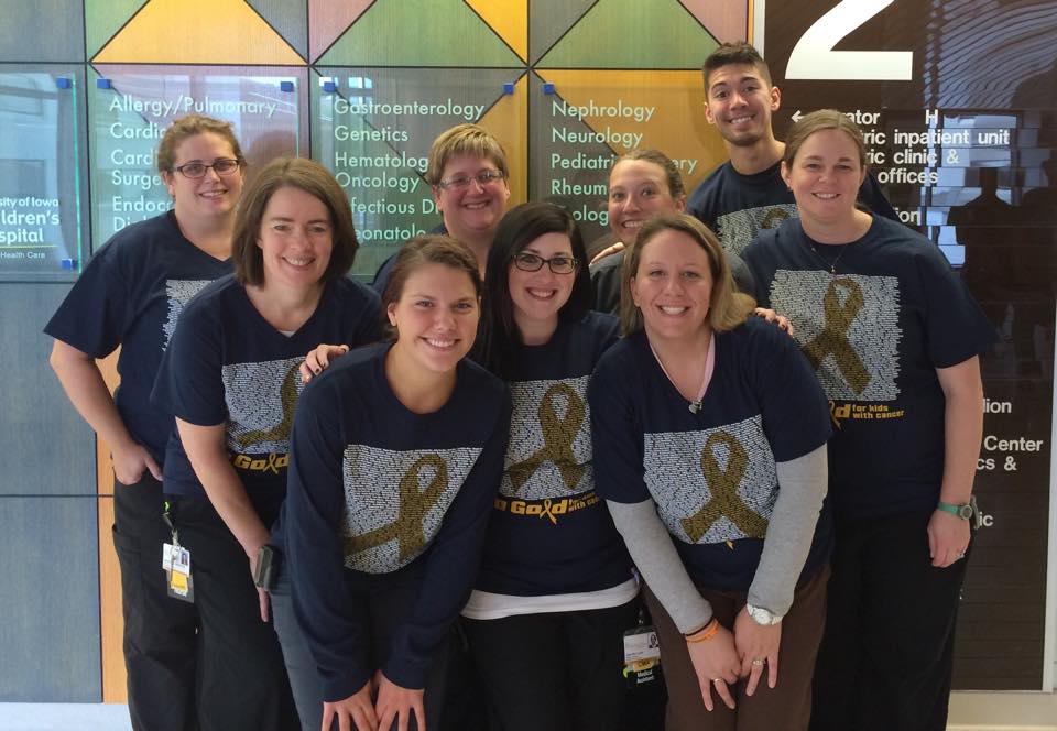 2015 Go Gold Shirt Campaign