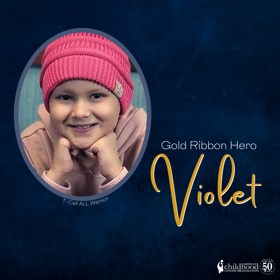 Gold Ribbon Hero Violet ACCO